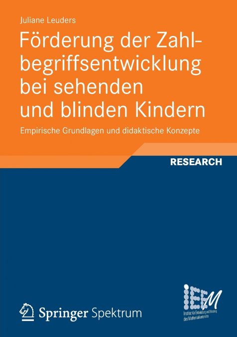 Förderung der Zahlbegriffsentwicklung bei sehenden und blinden Kindern
