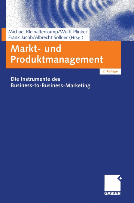 Markt- und Produktmanagement