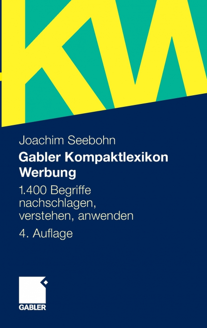 Gabler Kompaktlexikon Werbung