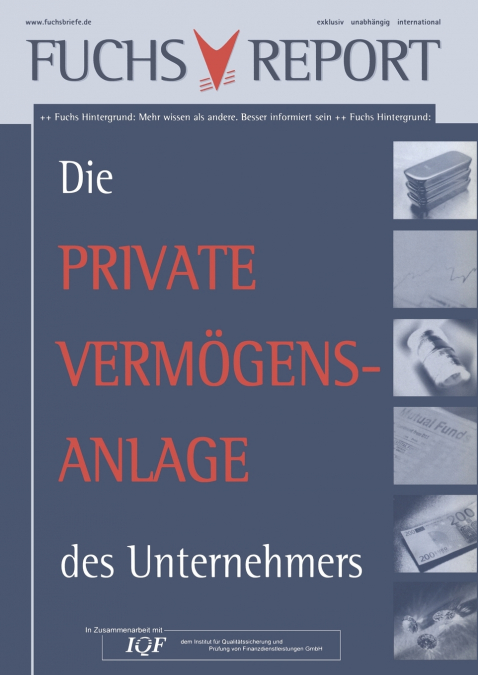 Die Private Vermogensanlage Des Unternehmers