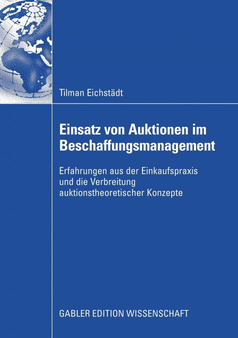 Einsatz von Auktionen im Beschaffungsmanagement