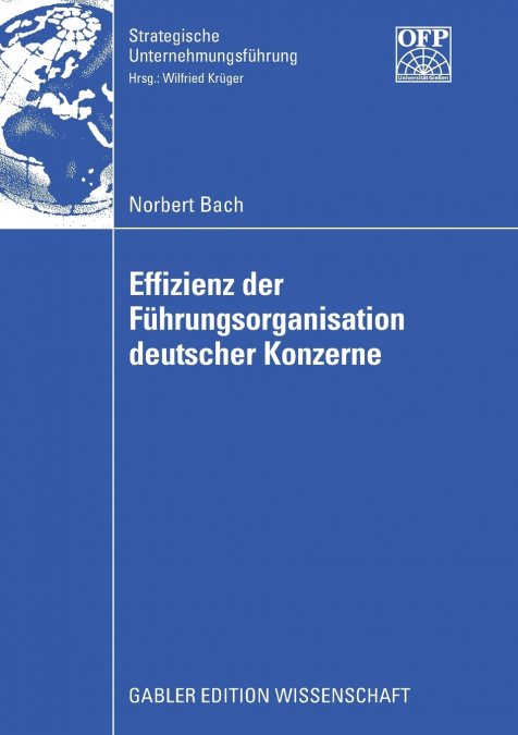 Effizienz der Führungsorganisation deutscher Konzerne