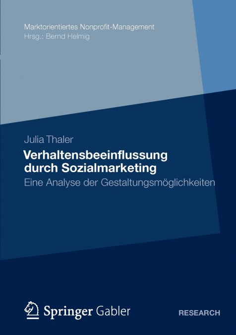 Verhaltensbeeinflussung durch Sozialmarketing
