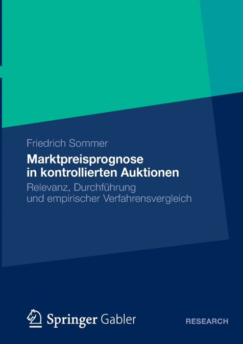 Marktpreisprognose in Kontrollierten Auktionen