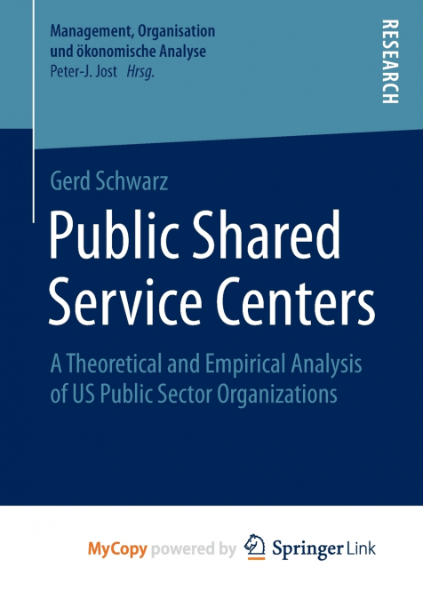 Public Shared Service Centers