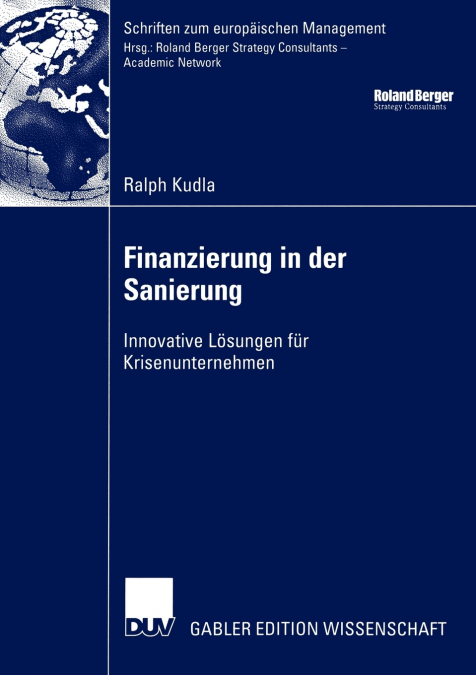 Finanzierung in der Sanierung