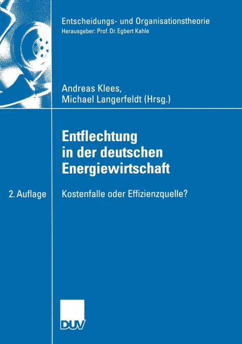 Entflechtung in der deutschen Energiewirtschaft