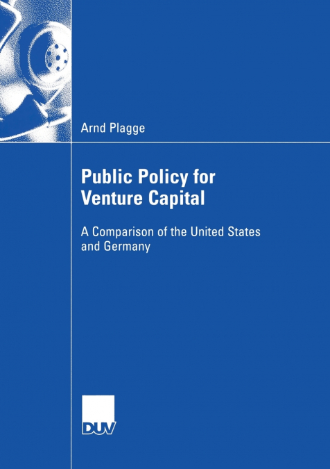 Public Policy for Venture Capital