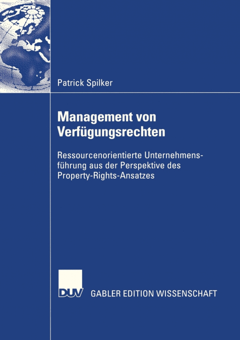 Management Von Verfugungsrechten