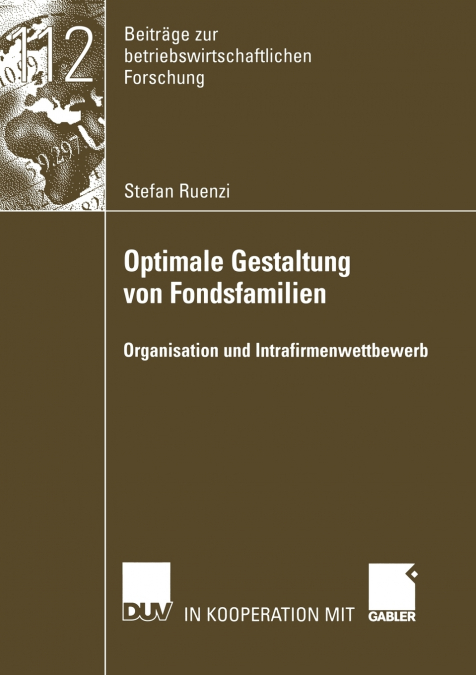 Optimale Gestaltung von Fondsfamilien