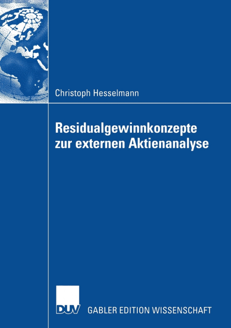 Residualgewinnkonzepte Zur Externen Aktienanalyse