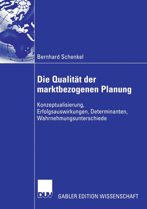 Die Qualitat Der Marktbezogenen Planung
