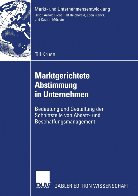 Marktgerichtete Abstimmung in Unternehmen