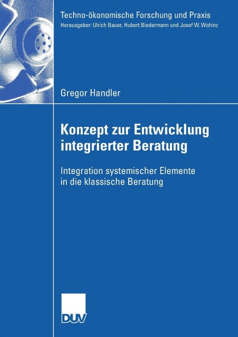 Konzept zur Entwicklung integrierter Beratung