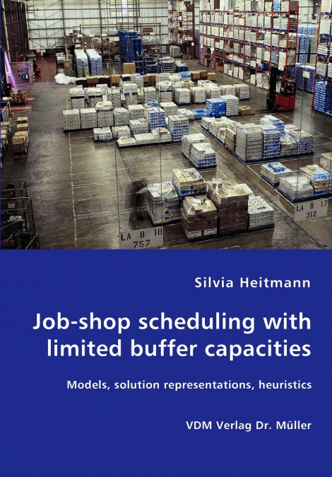 Job-shop scheduling with limited buffer capacities - Models, solution representations, heuristics