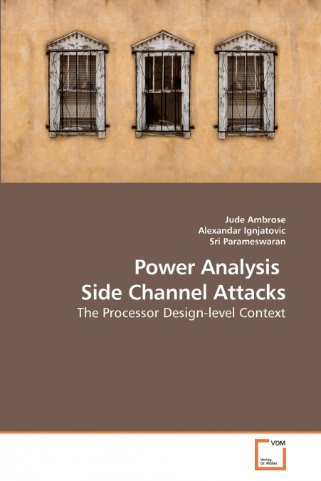 Power Analysis     Side Channel Attacks