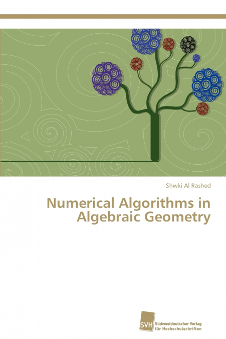 Numerical Algorithms in Algebraic Geometry