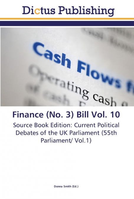 Finance (No. 3) Bill Vol. 10