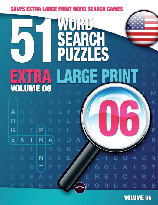Sam’s Extra Large-Print Word Search Games - 51 Word Search Puzzles, Volume 6