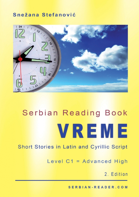 Serbian Reading Book 'Vreme'