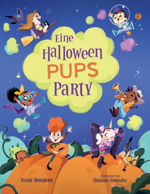 Eine Halloween-Pups-Party
