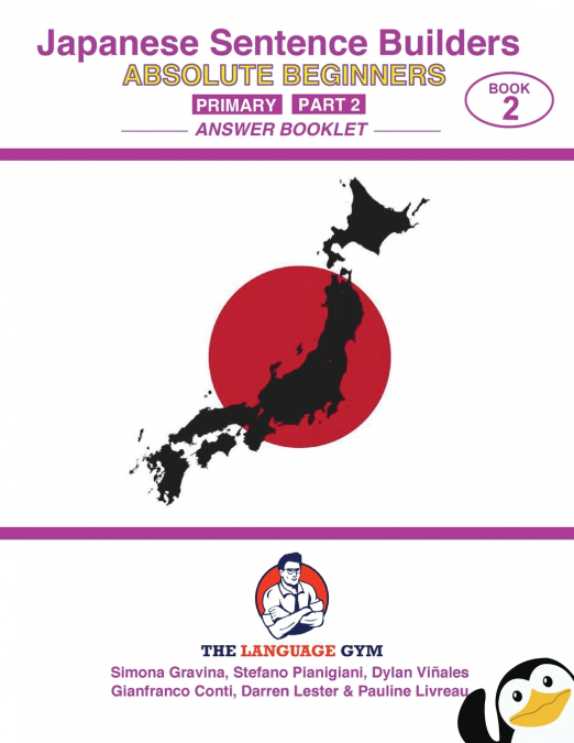 Japanese Primary Sentence Builders - Part 2 Answer Booklet