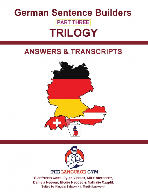 German Trilogy 3 Answer Booklet and Transcriptions