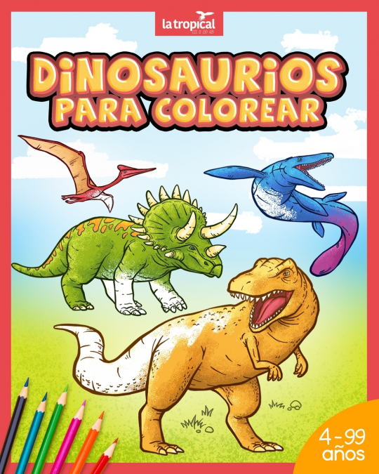 Dinosaurios para colorear