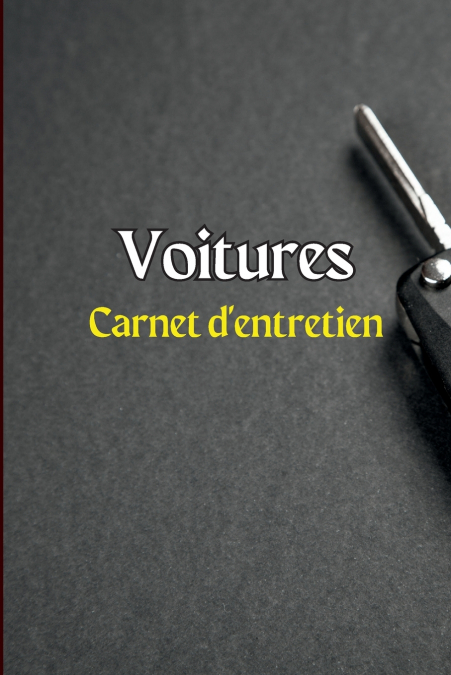 Carnet d’entretien des voitures