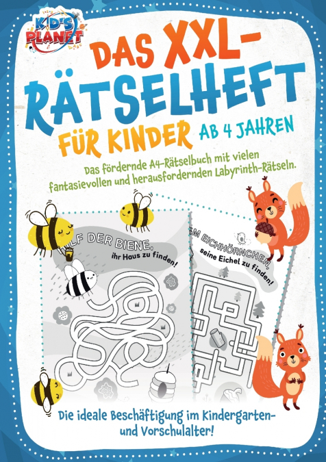 Das XXL-Rätselheft für Kinder ab 4 Jahren