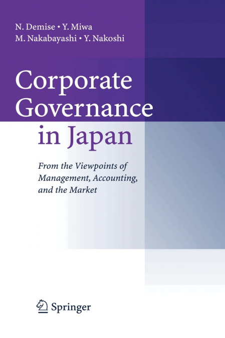 Corporate Governance in Japan