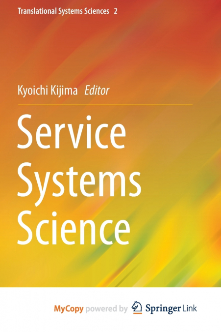 Service Systems Science