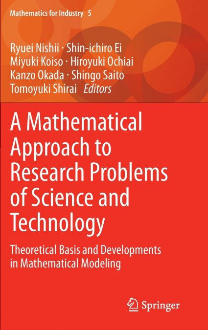 A Mathematical Approach to Research Problems of Science and Technology