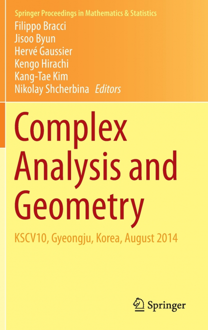 Complex Analysis and Geometry