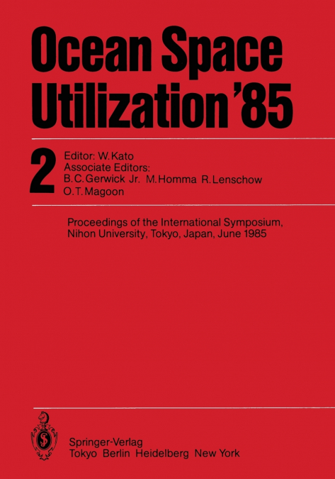 Ocean Space Utilization ’85