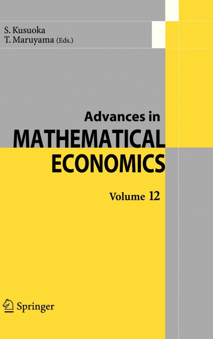 Advances in Mathematical Economics Volume12