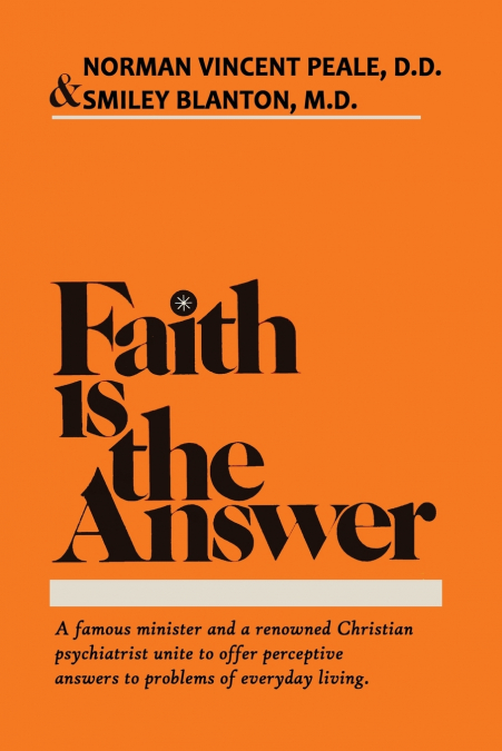 Faith Is the Answer
