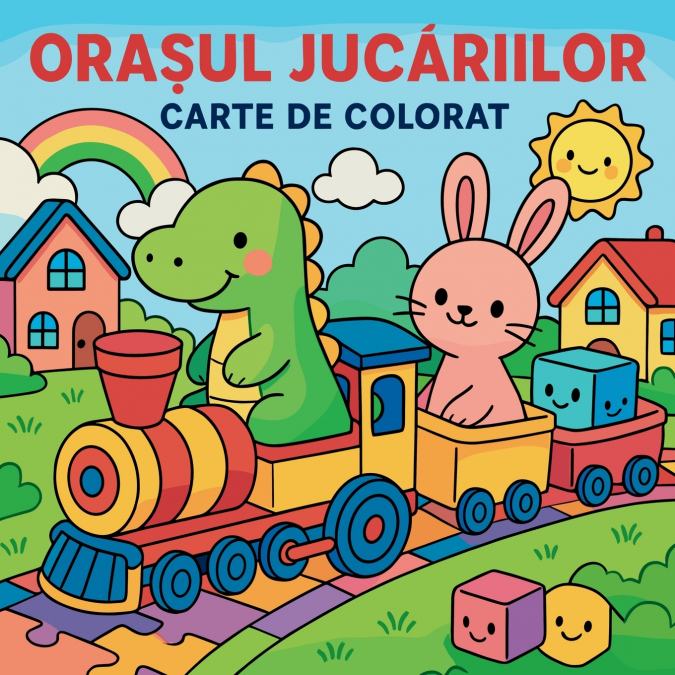 Orașul jucăriilor - Carte de colorat