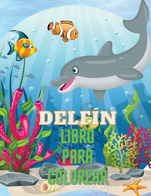 Delfín Libro para Colorear