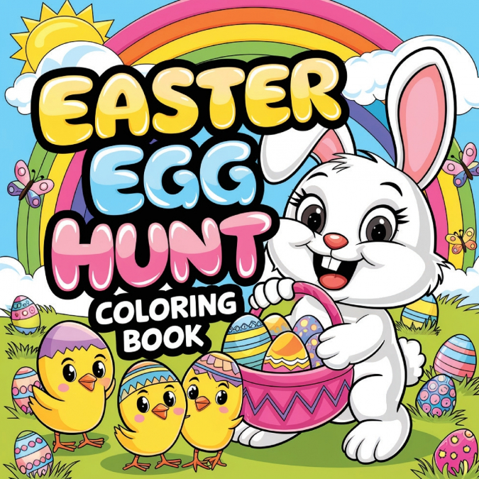 Easter Egg Hunt Coloring Book