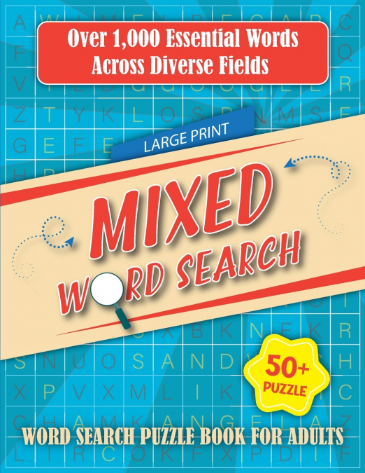 Mixed Word Search Puzzles Book