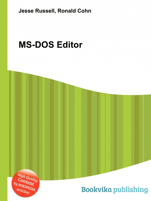 MS-DOS Editor
