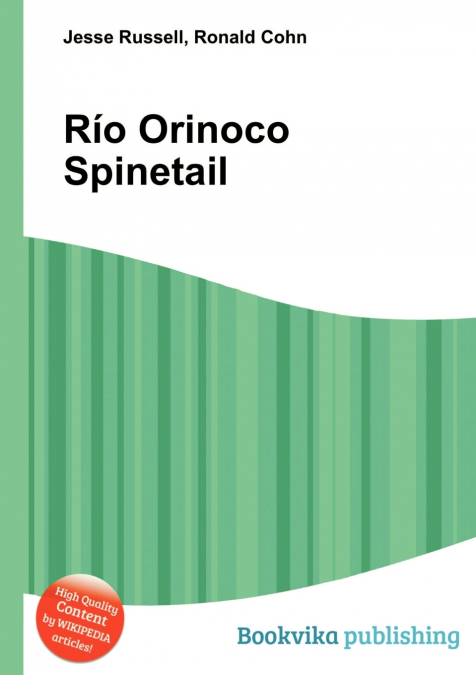 Rio Orinoco Spinetail