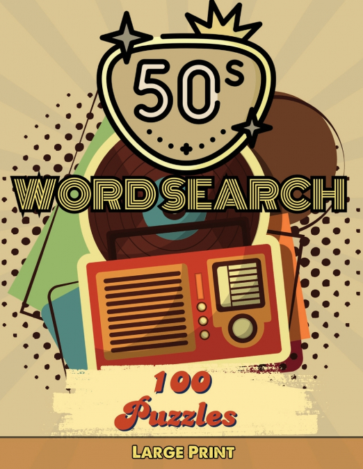50’s Word Search Puzzles for Adults