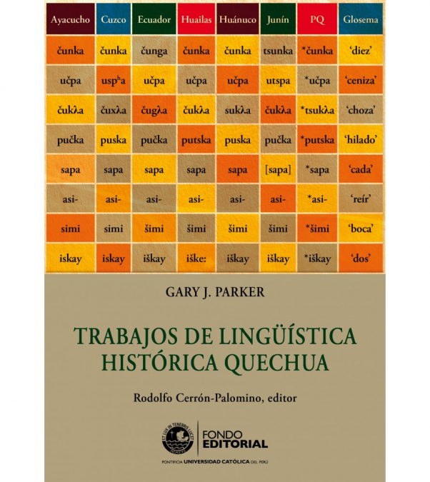 Trabajos de lingüística histórica quechua
