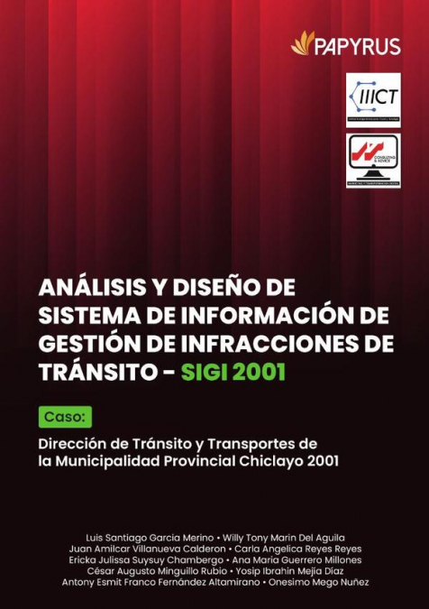 Análisis y diseño de sistema de información de gestión de infracciones de tránsito - sigi 2001