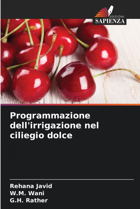 Programmazione dell’irrigazione nel ciliegio dolce