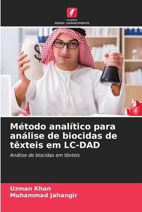 Método analítico para análise de biocidas de têxteis em LC-DAD