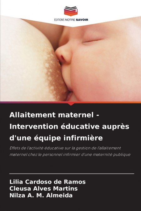 Allaitement maternel - Intervention éducative auprès d’une équipe infirmière