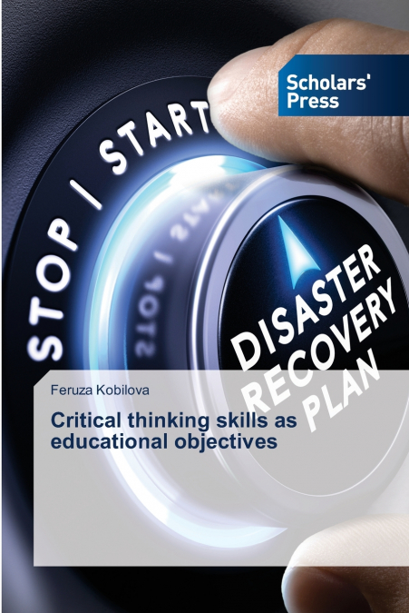 Critical thinking skills as educational objectives